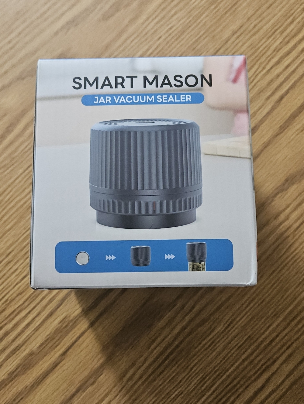 Jar Vacuum Sealer — Gray